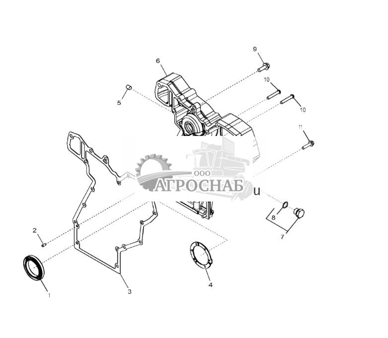 7701 Крышка распределительной шестерни - ST130103 30.jpg